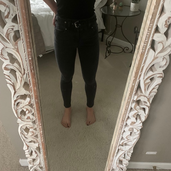 Free people high waist jeans Sz 26 - Picture 2 of 6